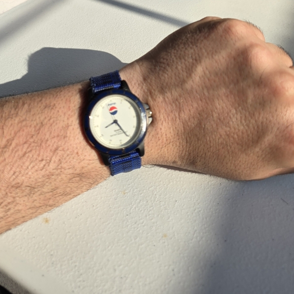Pepsi Men's Blue Buckle Band Analog Watch - Picture 6 of 10